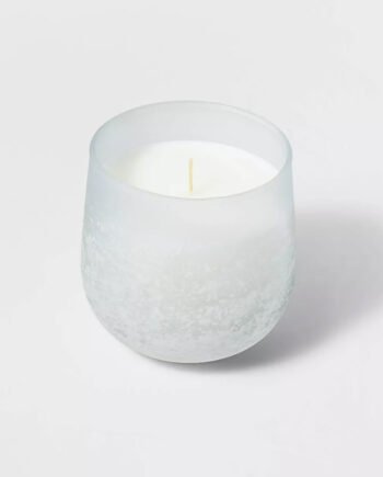 Balance Fashion Salted Glass Candle Light Blue